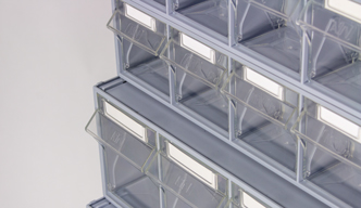 Bloc tiroir basculant